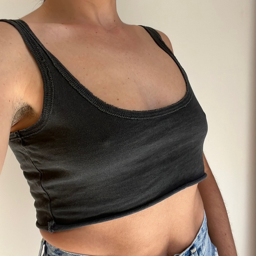 Joah Brown Cropped Tank
